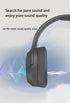 Blue P2963 Wireless Bluetooth Headphones with LED Light, Hi-Fi Sound, and Sport Design