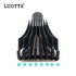 3PCS Black Octopus-Style Detangling Brush - 8 Flexible Arms for Effortless Hair Styling