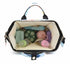 Large Capacity Multi-Functional Baby Diaper Backpack - Stylish and Travel-Friendly Mummy Bag Geometric Orange