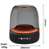 LP90 White 360Â° Bluetooth Home Theater Speaker - LED Light Effect, 120W Surround Sound