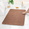 Brown Non-Slip Loofah-Style Bathroom Mat - Quick-Dry and Soft 40*60cm