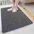 Black Non-Slip Loofah-Style Bathroom Mat - Quick-Dry and Soft 40*60cm