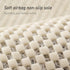 White Non-Slip Loofah-Style Bathroom Mat - Quick-Dry and Soft 40*80cm