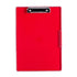 Red A4 Plastic Document Storage Clipboard - Portable and Durable