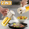550ml Oil Sprayer and Pourer Bottle - Dual Function for Cooking