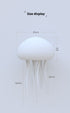 Hanging Style Jellyfish Shaped Night Light - 1000mAh Rechargeable LED Lamp