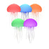 Hanging Style Jellyfish Shaped Night Light - 1000mAh Rechargeable LED Lamp