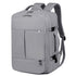 Gray Capacity Travel Backpack with USB Charging Port - Gray