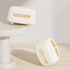 Multi-Functional Tissue Box Organizer with Storage Compartments - White