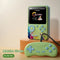 G5 Retro Handheld Game Console with 500 Classic Games - Green with gamepad