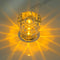 Crystal LED Table Lamp with Starburst Effect, Rechargeable and Portable Design,Type B 90mm H *85mm W