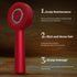 WN-02 Red Multi-Function Red Light Massage Comb with 3 Modes and Rechargeable Battery