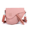 Pink Compact Nylon Crossbody Shoulder Bag - Stylish and Lightweight Sling Purse