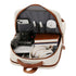 Black Waterproof Business Backpack - 31L Capacity, Stylish and Versatile
