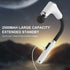 Long-Handle Percussion Massage Gun - Adjustable Speed Muscle Relaxation Device Four Massage Heads