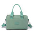 0486# Light Green Multifunctional Nylon Shoulder Bag - Lightweight and Spacious Handbag for Women, 27x18x14cm