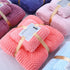 2 PCS Dark Pink Coral Fleece Towel and Bath Towel Set - Ultra Soft, Absorbent, and Lint-Free for Home and Spa