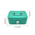 2PCS/Green Mini Lockable Cash Box with Handle - Secure Money Storage Box
