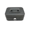 2PCS/Gray Mini Lockable Cash Box with Handle - Secure Money Storage Box