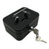 2PCS/Gray Mini Lockable Cash Box with Handle - Secure Money Storage Box