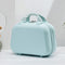 Mint Green Handheld Makeup Organizer - Compact and Portable Cosmetic Storage Case with Multiple Color Options