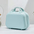 Mint Green Handheld Makeup Organizer - Compact and Portable Cosmetic Storage Case with Multiple Color Options