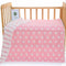 Pink Bunny, 6-Layer Muslin Baby Blanket - Soft Cotton Bedding for Infants and Toddlers, 110x110 cm,