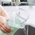 Green 10-in-1 Manual Vegetable Slicer with Interchangeable Blades - Multifunctional Rotary Grater and Shredder for Kitchen Use