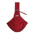 Red Pet Sling Carrier Bag - Comfortable and Hands-Free Design