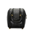 Brown Vintage Leather Makeup Bag with Multi-Compartment Organizer - Travel Cosmetic Case