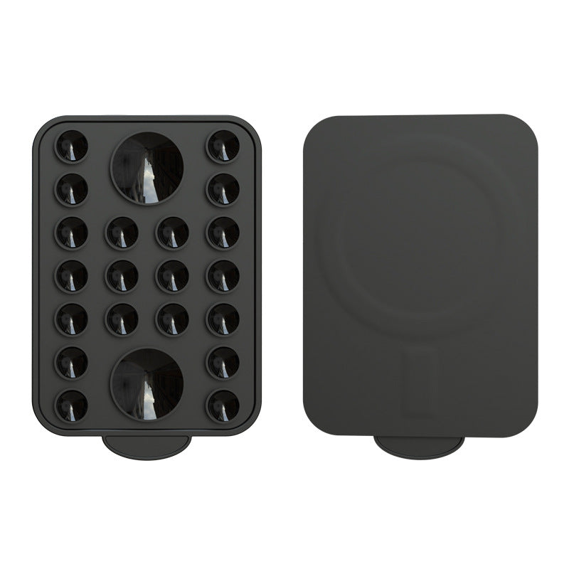 Black Magnetic Phone Mount with High-Quality N52 Magnets - Strong, Durable, and Easy to Use