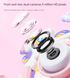 Pink Unicorn Motifs Cute Kids Digital Camera - Cat-Themed HD Camera with 32GB Memory Card