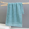 Light Blue Luxury 100% Cotton Face Towel Set - 3-Piece Thick & Absorbent Towels