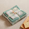Green 4-Piece Cotton Bedding Set - Fits 1.5m/1.8m Beds Duvet Cover 200x230cm, Bed Sheet 230x250cm