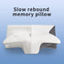Height-enhancing Model Ergonomic Memory Foam Pillow - Orthopedic Contour Pillow for Neck & Shoulder Support 61x43x16cm