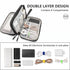 Black Portable Digital Organizer Bag – Multifunctional Storage for Power Banks, Cables, and AccessoriesPhotography Props Not Included
