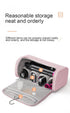 Black Portable PU Storage Bag for Hair Curlers, Hair Dryers, and Styling ToolsHair dryers, etc. are shooting props and are not included in the product