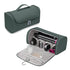 Green Portable PU Storage Bag for Hair Curlers, Hair Dryers, and Styling ToolsHair dryers, etc. are shooting props and are not included in the product