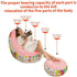 Pink GraffitiPortable Inflatable Sofa Chair with Ottoman - Waterproof Flocked Lazy Sofa for Camping and Home Use