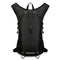 Black Lightweight Outdoor Cycling Backpack - Durable and Water-Resistant Oxford Fabric, Large Capacity Sports Hiking Bag, Unisex Design
