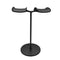 Black Dual Headphone Stand – Creative Double Hook Aluminum Alloy Display Holder