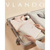 1 Piece Off White Luxury Leather Loose-Leaf Jewelry Organizer - Portable Large-Capacity Storage Book for Earrings and NecklacesJewellery is a shooting prop and is not included