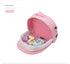 Green Portable Multi-Purpose Baby Bed and Diaper Backpack - Lightweight, Waterproof, Canvas + Polyester Material, Travel Essential for MomsWith mosquito net and small toys
