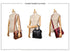 Black 4-Piece Women’s PU Leather Tote Bag Set - Vintage Handbag, Shoulder Bag, Clutch, and Card Holder - Lightweight Design