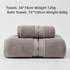 Light Brown Cotton Towel SetTowel + Bath Towel - Quick Dry, Extra Thick & Absorbent, Perfect for Bath & Beach
