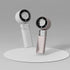 Pink Portable Turbo Handheld USB Rechargeable Fan with Digital Speed Display - High-Speed Cooling Fan for Outdoor Use