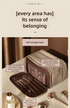 Brown Large Capacity Makeup Organizer Bag - Travel-Friendly Double-Zip Cosmetic Storage Case for WomenMakeup items are shooting props and are not included