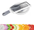 Grey Multi-Function Vegetable Cutter, Potato Slicer, Fruit Slicing Machine, Grater for Carrots & More