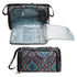 Geometric Patterns Multi-Functional Crochet Hook and Yarn Storage Bag – Convenient Carrying Case for Crochet, Knitting Tools, and Yarn, with Stylish Pattern Design Tools Not Included