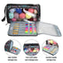 Leaf pattern Multi-Functional Crochet Hook and Yarn Storage Bag - Convenient Carrying Case for Crochet, Knitting Tools, and Yarn, with Stylish Pattern Design Tools Not Included